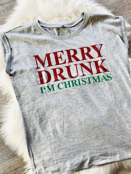 ElSa Shirt "MERRY DRUNK"