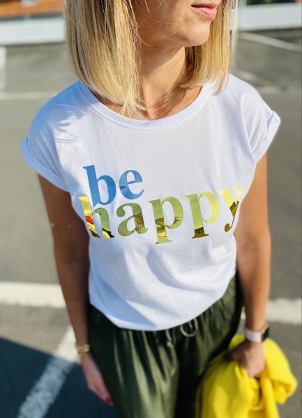 ElSa Shirt "be happy-glamour"