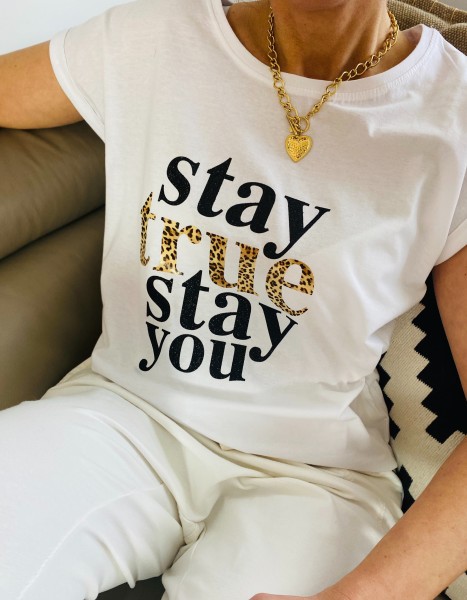 ElSa Shirt "stay true-leo"