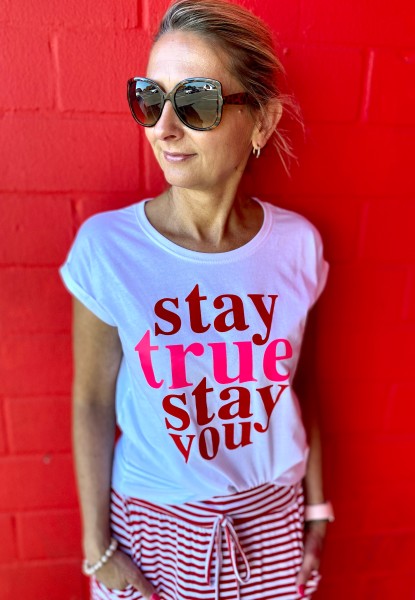 ElSa Shirt &quot;stay you&quot;