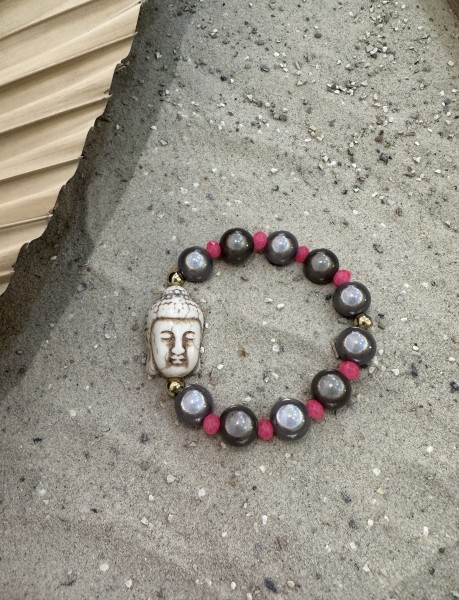 Selli Perlenarmband "Buddha love"