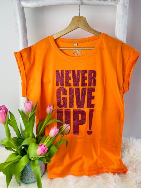 ElSa Shirt "Never Give Up!"