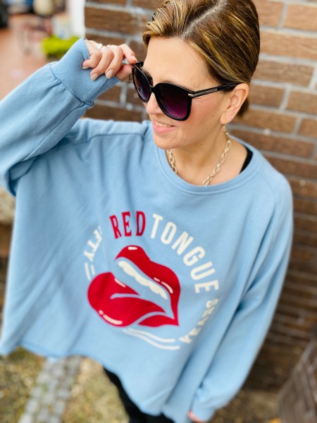 Oversize Sweater "RED TONGUE"